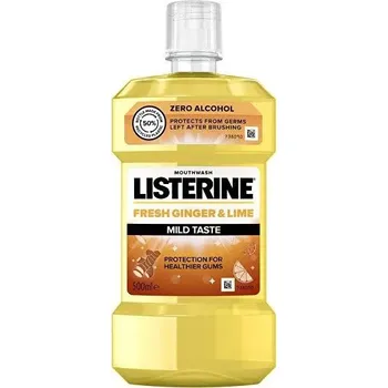 Ústní voda Listerine Ústní voda Svěží Zázvor a Limetka Jemná chuť