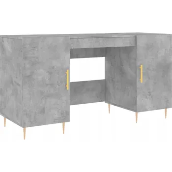 Psací stůl Psací stůl betonově šedý 140 x 50 x 75 cm kompozitní dřevo