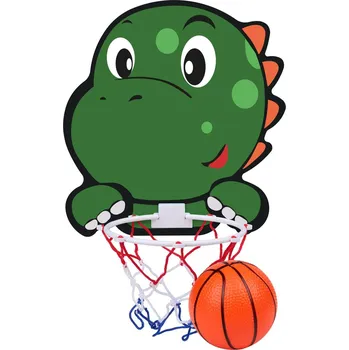 Basketbal BASKETBALOVÝ KOŠ 40x30CM S DINO MÍČEM