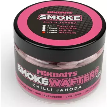 Boilies MIKBAITS SMOKE wafters 150ml - Chilli Jahoda 14mm
