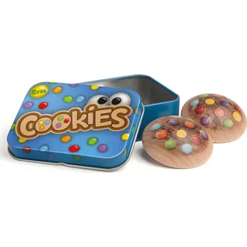 Dřevěná hračka Sušenky v plechovce