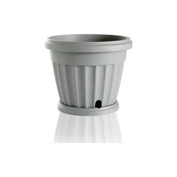 Květináč BAMA Květináč IRIS 30 cm, barva šedá