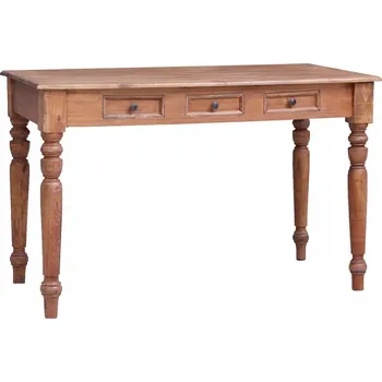 Psací stůl Obdélníkový psací stůl VidaXL 57 x 57 x 75 cm, mahagonová barva