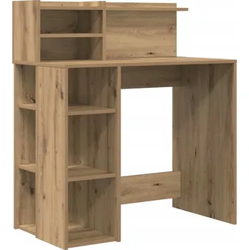 Psací stůl Obdélníkový psací stůl VidaXL 48 x 90 x 101,5 cm dub