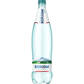 Voda Borjomi Minerální voda s vysokým obsahem minerálů, sycená 1,0L