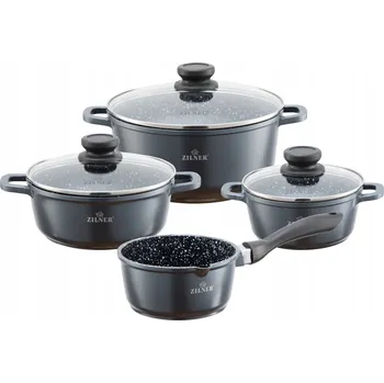 Sada nádobí Sada hrnců Zilner sada hrnců hliníková 7 ks