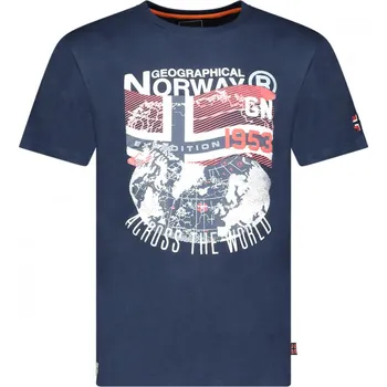 Pánské tričko GEOGRAPHICAL NORWAY tričko pánské JACROSS MEN L tmavě modrá