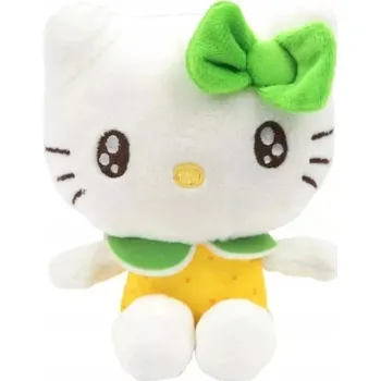 plyšák Hello Kitty Makedonie 12 cm CITRON otevřené oči
