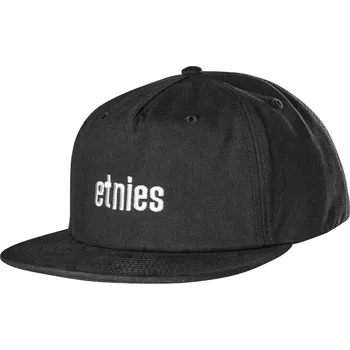 Kšiltovka kšiltovka Etnies Icon Embroidery Snapback - Black one size