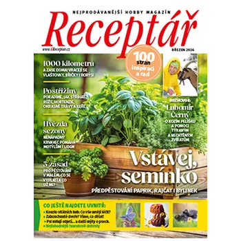 Receptář – 1 rok + speciál Extra – Přírodní zahrady 2026 – AKCE
