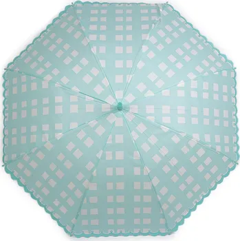 Deštník Dámský / dívčí vystřelovací deštník, barva 4 mint