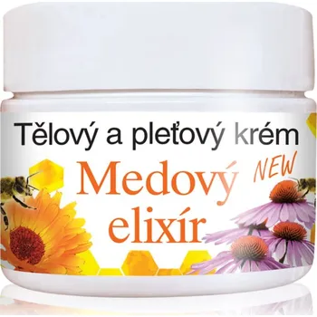 Tělový krém Bione Cosmetics Medový Elixír vyživující krém na tělo a obličej 260 ml