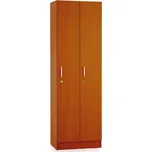 Rauman Dřevěná šatní skříňka Visio 60 x 42 x 190 cm - 2 oddíly Barva: Třešeň + doprava ZDARMA