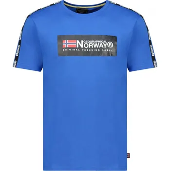 Pánské tričko GEOGRAPHICAL NORWAY tričko pánské JATHLETE MEN L modrá