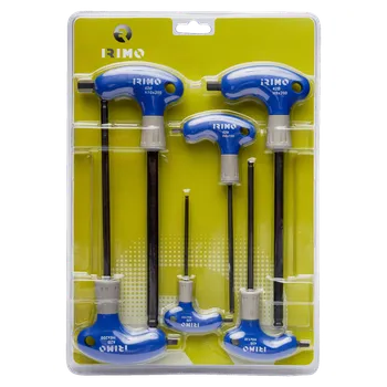 Šroubovák Sada imbusových šroubováků s T-rukojetí, s kuličkou IRIMO 42B-6-B