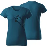 Giants fishing Tričko dámské petrolejové Plavající kapr Varianta: vel. XS