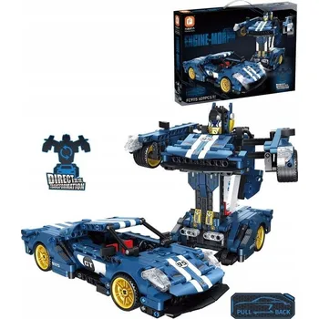 ostatní stavebnice Stavebnice 2v1 Robot/Auto Transformer 609 dílků