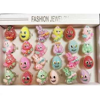 Prsten Prstýnek svítící Velikonoce blištivé