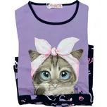 Kugo Dívčí svíticí pyžama s dlouhým rukávem VENDY Barva: Fialová, Velikost: 152