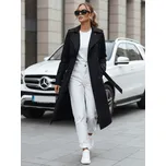 Dámský černý dvouřadý trenčkot TY5437 Velikost: S