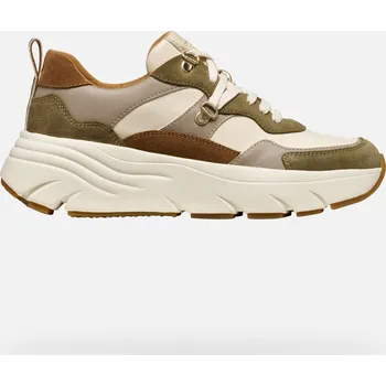 Dámská fitness obuv Dámské tenisky GEOX DIAMANTA G009296 KHAKI 41