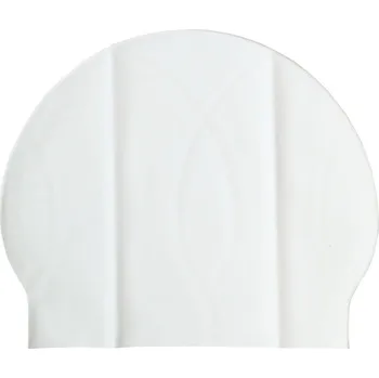 EFFEA Čepice plavecká koupací latexová do vody bílá
