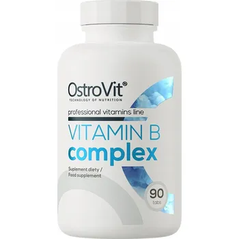 Vitamíny OstroVit Vitamin B Complex, komplex vitamínů skupiny B, 90 tablet