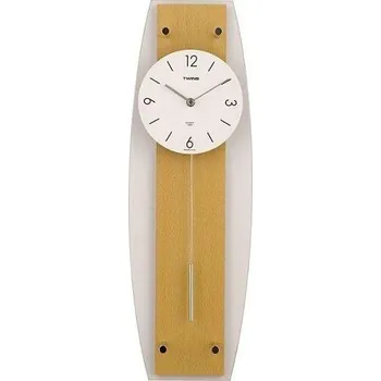 Hodiny Twins 9897 natur 50cm + DOPRAVA ZDARMA