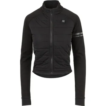 Cyklistická bunda AGU Cyklistická zateplená bunda - DEEP WINTER HEATED W - černá