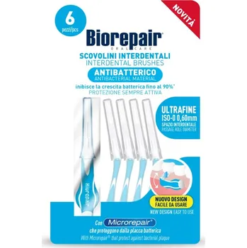 Zubní kartáček BioRepair Ultra Fine 0,60 mm mezizubní kartáček 6 ks