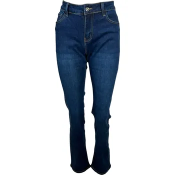 Dámské džíny M.Sara Dámské modré džíny 29 Barva: Modrá, Velikost: 32