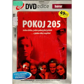 DVD film DVD POKOJ 205 Jedná dívka Jeden pokoj plný přátel a nepřítel