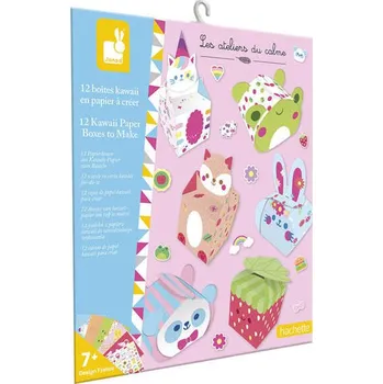 kreativní sada Kreativní sada pro výrobu papírových krabiček pro děti od 7 let, Janod