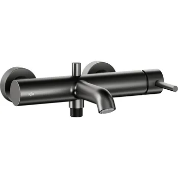 Vodovodní baterie KFA Armatura Moza Gun Metal Grey vanová baterie na stěnu grafitová 5034-020-61