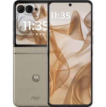 Mobilní telefon Motorola Chytrý telefon Razr 50, 8GB/256GB, Beach Sand
