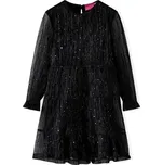 Dětské šaty s dlouhým rukávem černé 12814885