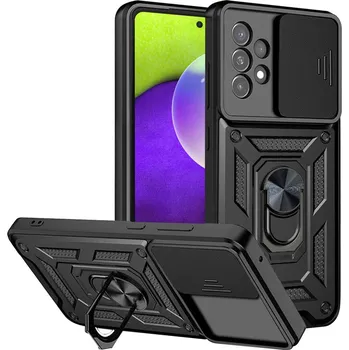 Náhradní kryt pro mobilní telefon Techsuit - Kryt CamShield Series - Samsung Galaxy A52 5G - černý