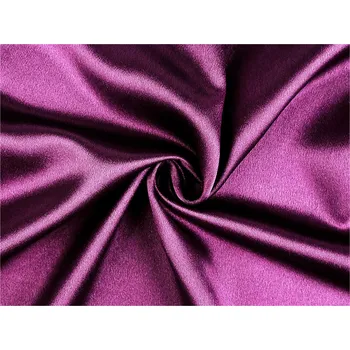 Satén krešovaný metráž, střední, 26 fialová tmavá