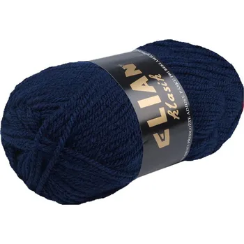 Příze Pletací příze Klasik 50 g, střední, 4 (148) modrá tmavá