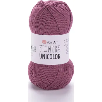 Yarn Art Flowers Unicolor 763 starorůžová