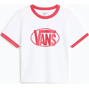 Dámské tričko Dámské tričko Vans Center Chest Ringer Tee white