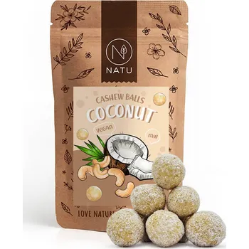 NATU Kokosové kuličky s kešu krémem 70g
