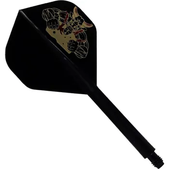 Šipka Letky na šipky Condor Axe The Bull, standardní letky a dlouhé násadky