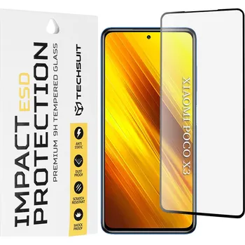 Techsuit - Tvrzené ESD sklo - Xiaomi Poco X3 NFC - černé