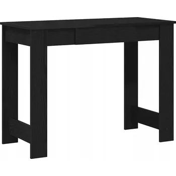 Psací stůl Psací stůl, černý, 100x45x75 cm, dřevotříska