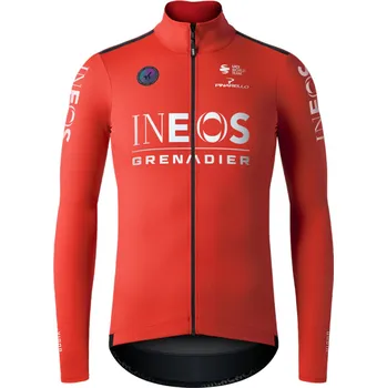 Cyklistická bunda GOBIK Cyklistická zateplená bunda - ENVY 2.0 INEOS GRENADIERS 2025 - červená 2XL