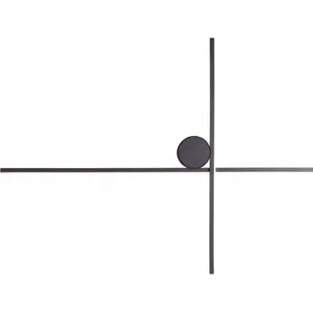 Nástěnné svítidlo Nástěnné svítidlo Maxlight černé, integrovaný LED zdroj 0 W