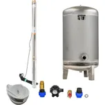 Domácí vodárna s ponorným čerpadlem 3 "STM 24 / 140l nerez - RTS