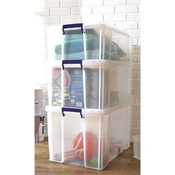 Úložný box Úložný box "ProStore", čirá, plast, 36 l, 3 ks/balení, FELLOWES 7730802