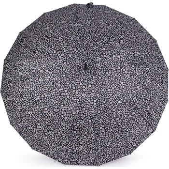 Deštník Dámský vystřelovací deštník, střední, 7 (89 cm) modrá tmavá